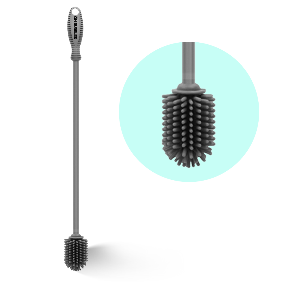 Extra Long Soft Silicon Bottle Brush