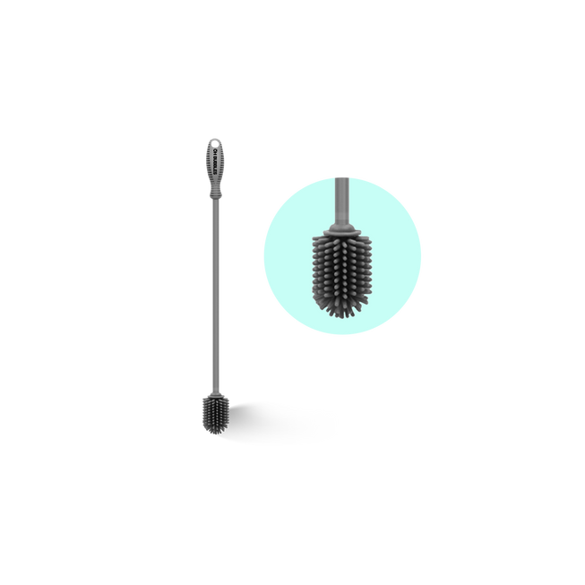 Extra Long Soft Silicon Bottle Brush