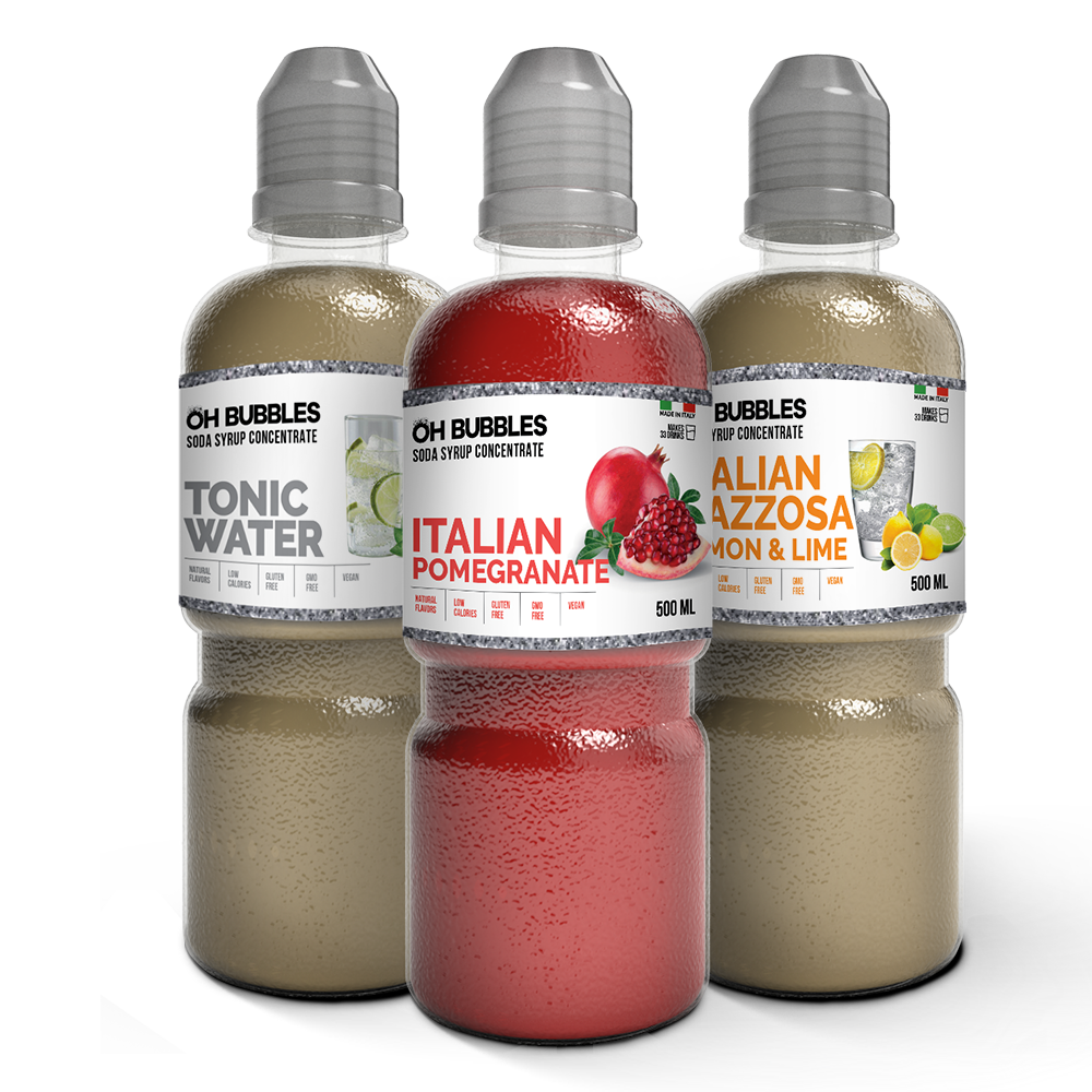 3-pack Concentrated Syrups for Gin Lovers