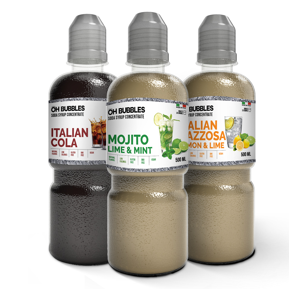 3 Pack Concentrated Syrups for Rum Lovers